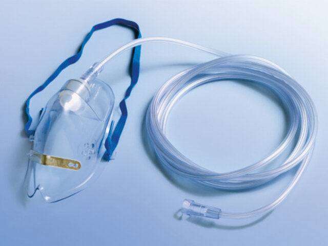Sauerstoffmasken Erwachsener mit Sicherheitsverbindungsschlauch 210 cm - Medasi.shop - PZN - 07486448