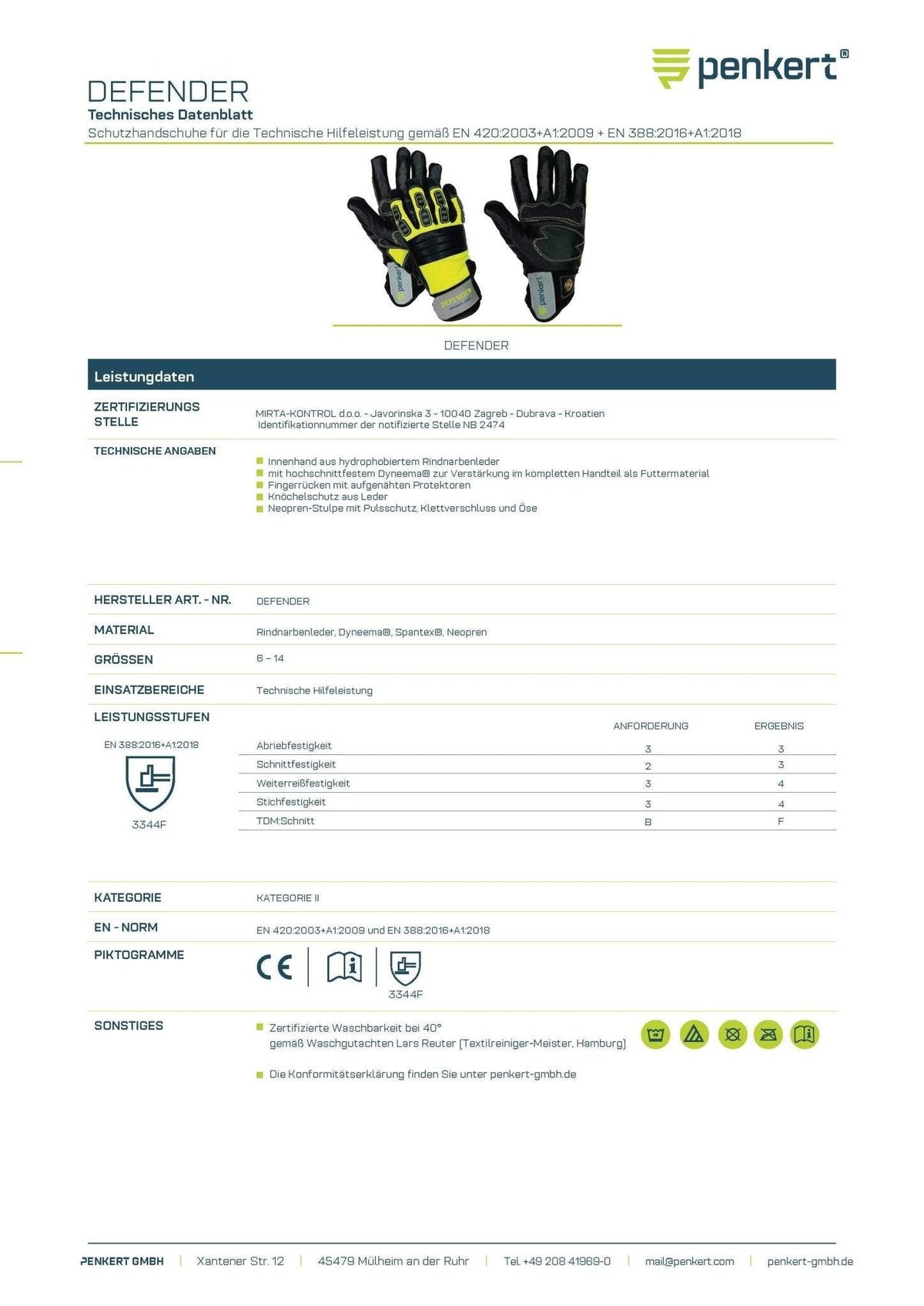 Schutzhandschuhe DEFENDER - Medasi.shop - DEFENDER - 05