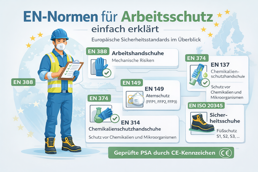 EN-Normen für Arbeitsschutz einfach erklärt