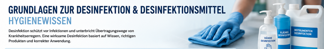 Grundlagen zur Desinfektion & Desinfektionsmittel – Hygienewissen