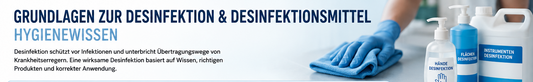 Grundlagen zur Desinfektion & Desinfektionsmittel – Hygienewissen