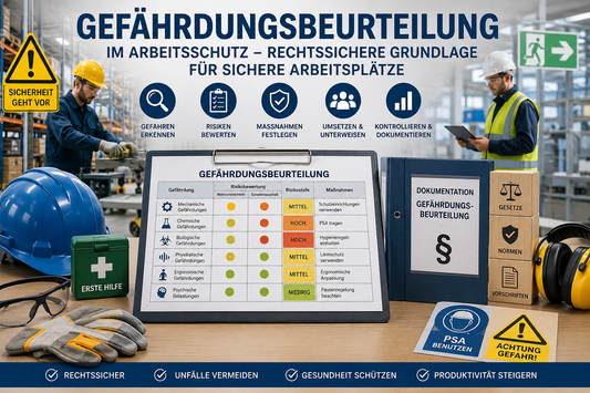 Gefährdungsbeurteilung im Arbeitsschutz – Rechtssichere Grundlage