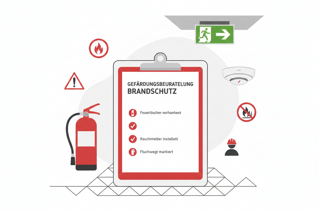 Gefährdungsbeurteilung Brandschutz erstellen