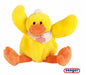 Gelbe Plüschente mit Kirschkernfüllung by medasi.shop – flauschiges Wärmekissen für Kinder und Wohlfühlmomente.