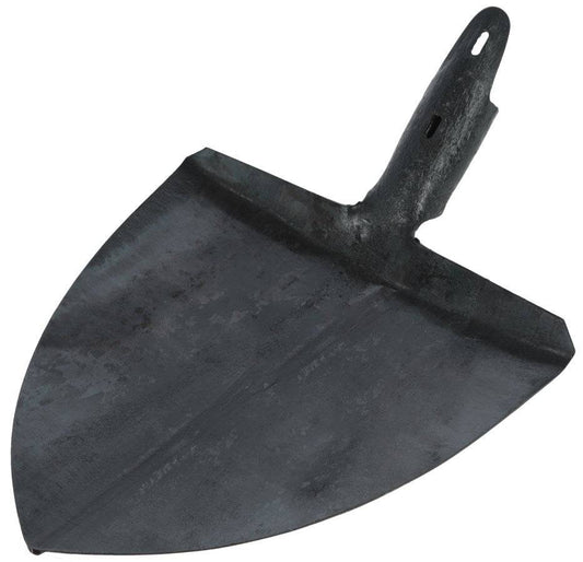 Robuste Bayerische Sandschaufel Größe 3 aus Metall mit 28 cm Länge und 28 cm Breite für Garten- und Bauarbeiten.