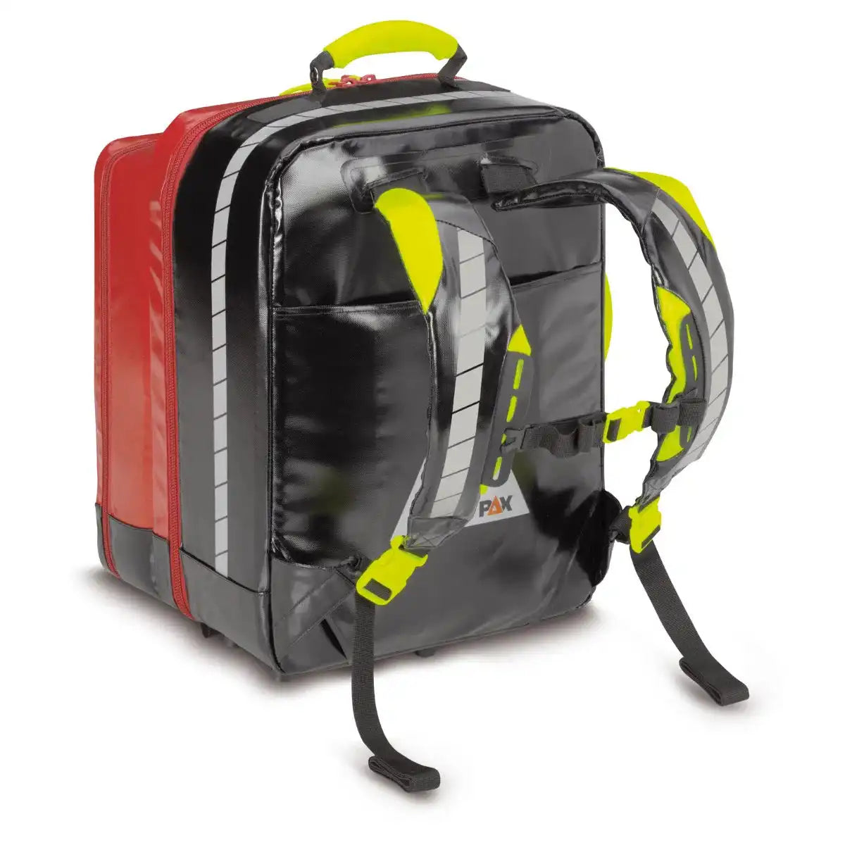 Rettungsrucksack PAX Feldberg mit gepolsterten Fächern, transparentes Fach