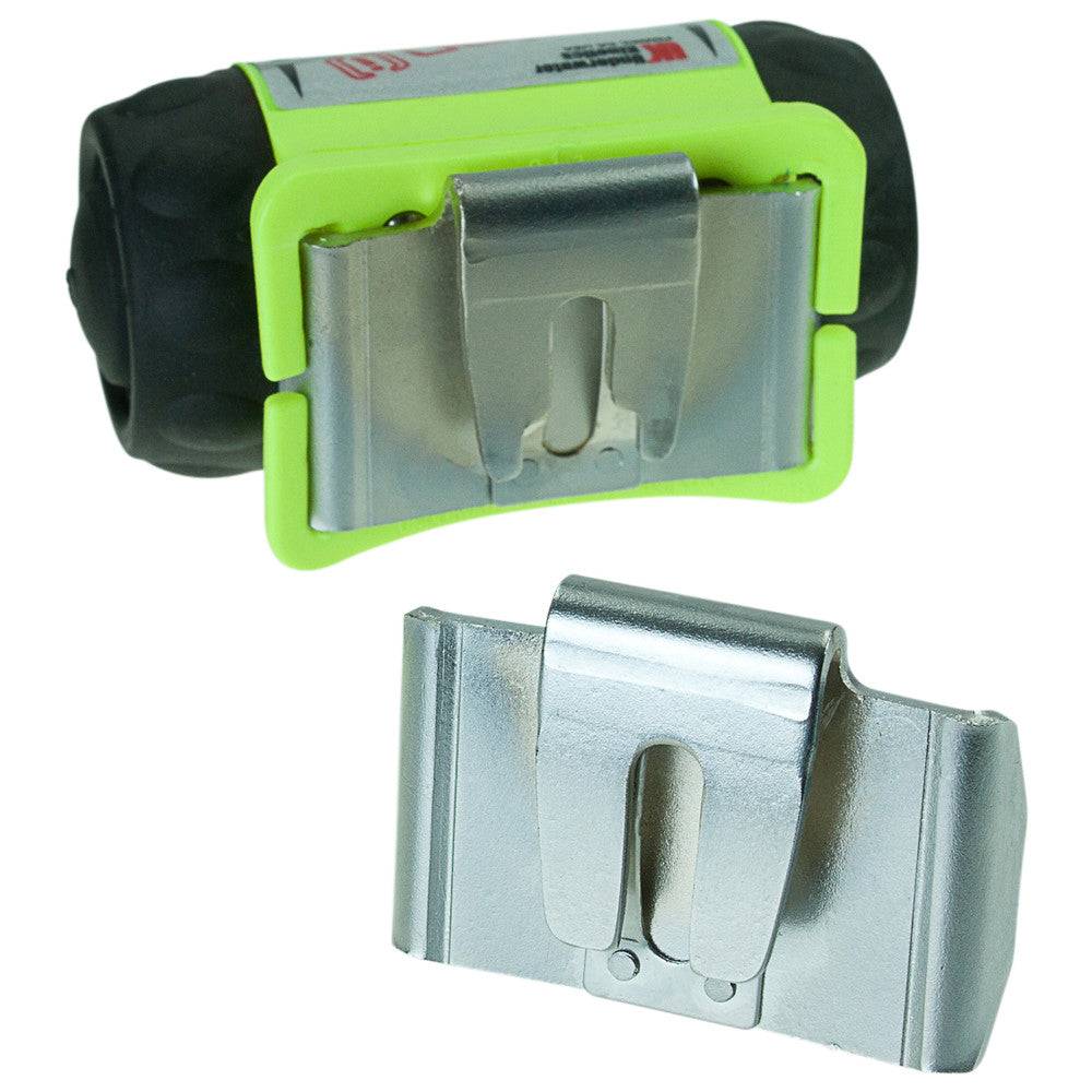 Helmhalterung UK für UK Vizion aus Edelstahl, passend für UK 3AAA Vizion Stirnlampe, robustes Zubehör für Feuerwehrhelme.