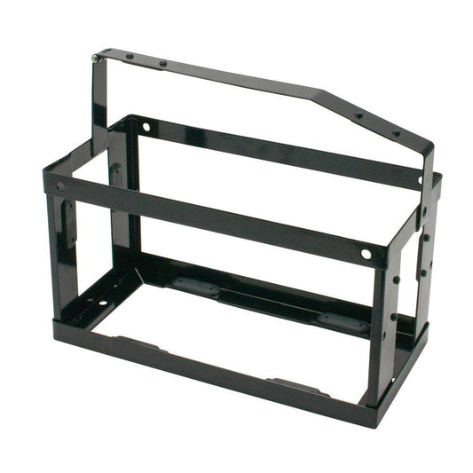 Robuste Fahrzeughalterung für 10 l & 20 l Benzinkanister aus Stahlblech – ideal für Feuerwehr, Offroad & Gewerbe. Jetzt bei Medasi.shop bestellen!