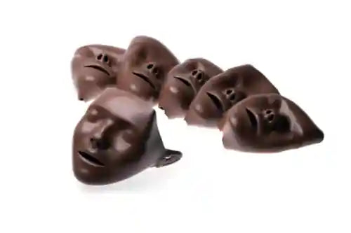 Laerdal Little Anne stapelbare Gesichtsmasken, dunkelhäutig, 6 Stück für CPR-Trainingspuppen in der Erste Hilfe Ausbildung.
