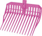 Dunggabel EcoFork Mini ohne Stiel in Pink, perfekt für Kinder. Robuste Kunststoffgabel für effizientes Ausmisten und Gartenarbeiten.