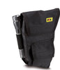 Stethoskopholster PAX Altes Modell in Schwarz mit seitlich befestigter Taschenlampe – ideale Lösung zur Aufbewahrung Ihres Stethoskops.