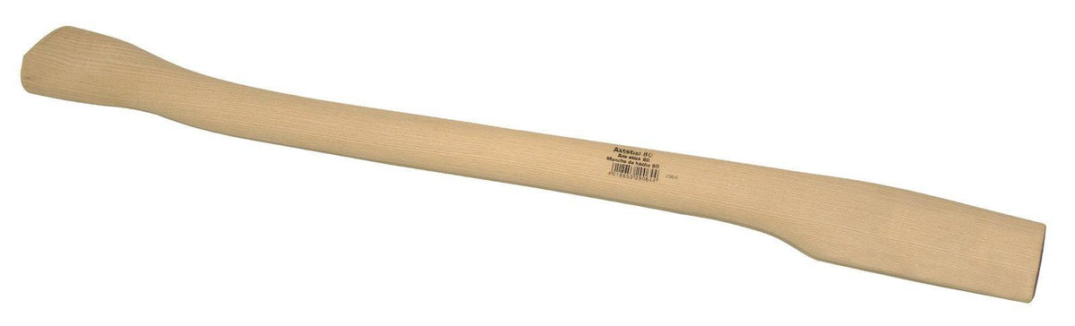 Axtstiel Esche ergonomischer Griff in Kuhfußform aus robustem Hartholz. Ideal für Axtzubehör im Forst- und Heimwerkerbereich.