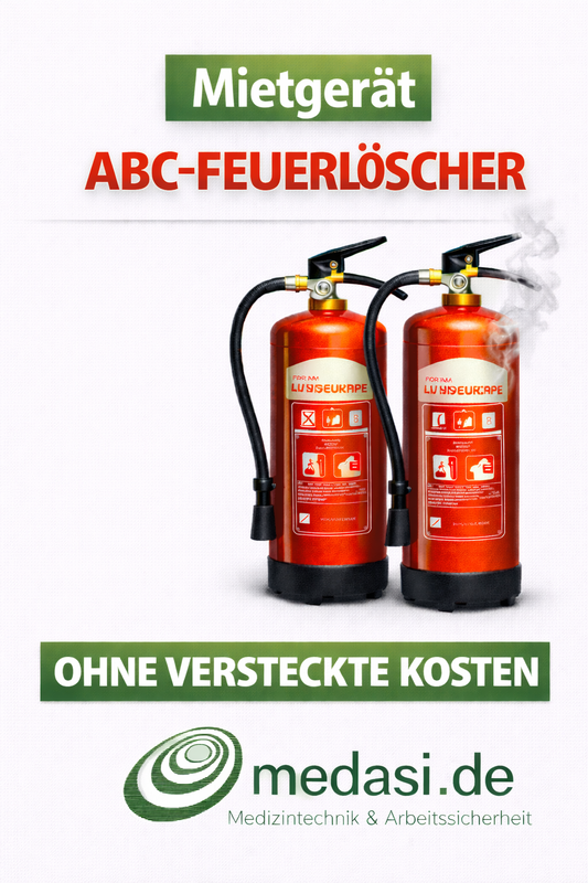 ABC Pulver Feuerlöscher mieten