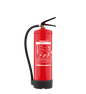 Pulverlöscher Jockel P6LJK M 6 kg für Industriebetriebe mit ABC-Pulver, geeignet für Brandklassen A, B, C. Robuster Dauerdruckfeuerlöscher mit 8m Sprühweite.