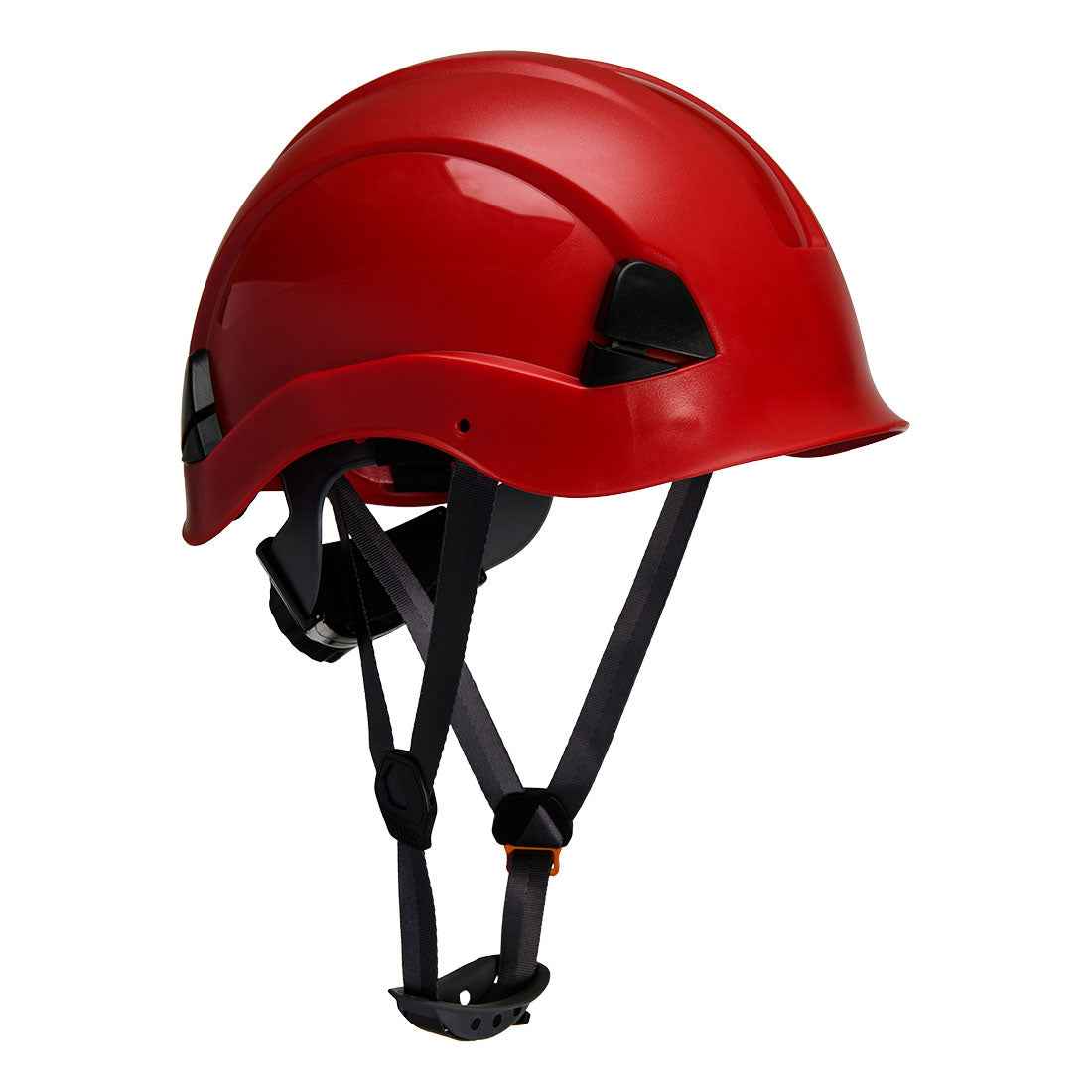 Blauer Schutzhelm für Höhenarbeiten, leichter Arbeitsschutzhelm ohne Schirm
