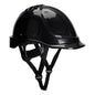 Kaufen Sie Schutzhelm Endurance PS55 Portwest in Schwarz mit moderner Optik und zertifiziertem Schutz für Industrieeinsätze.