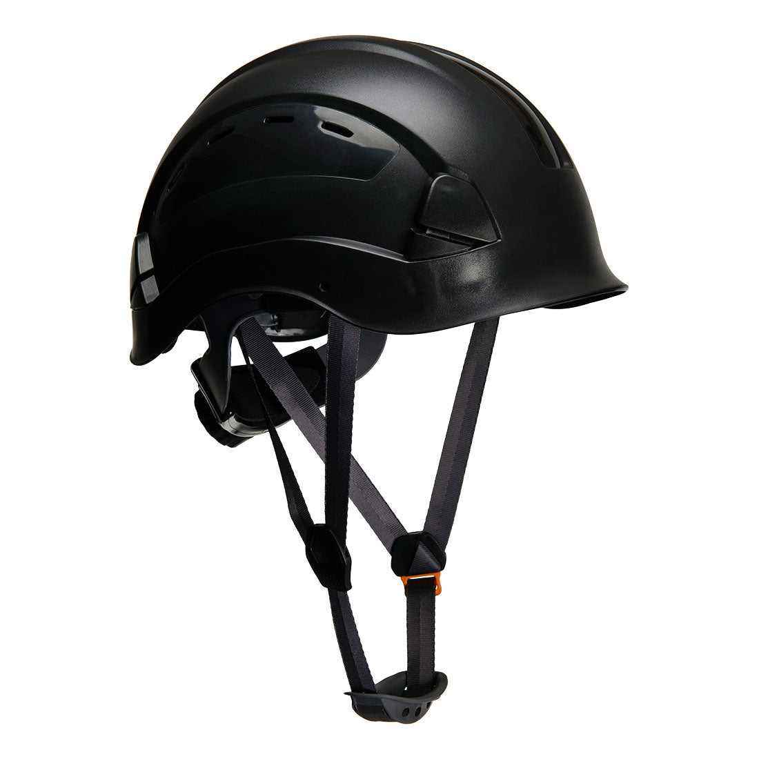 Endurance belüfteter Helm Portwest PS63 in schwarz für Höhenarbeiten