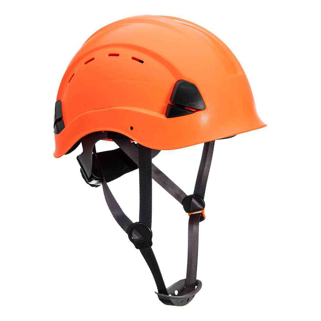 Schutzhelm Endurance belüfteter Helm PS63 für Höhenarbeiten, orange, Arbeitsschutzhelm