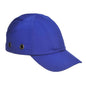 Anstoßkappe PW59 - Portwest in Blau mit klassischem Design und Belüftungslöchern, geeignet für industrielle Sicherheitsausrüstung.