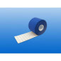 Blaues Kinesiotape RUDAKITAPE® aufgerollt mit Schutzfolie, ideal für Kinesiotaping und Unterstützung der Gelenkfunktion.