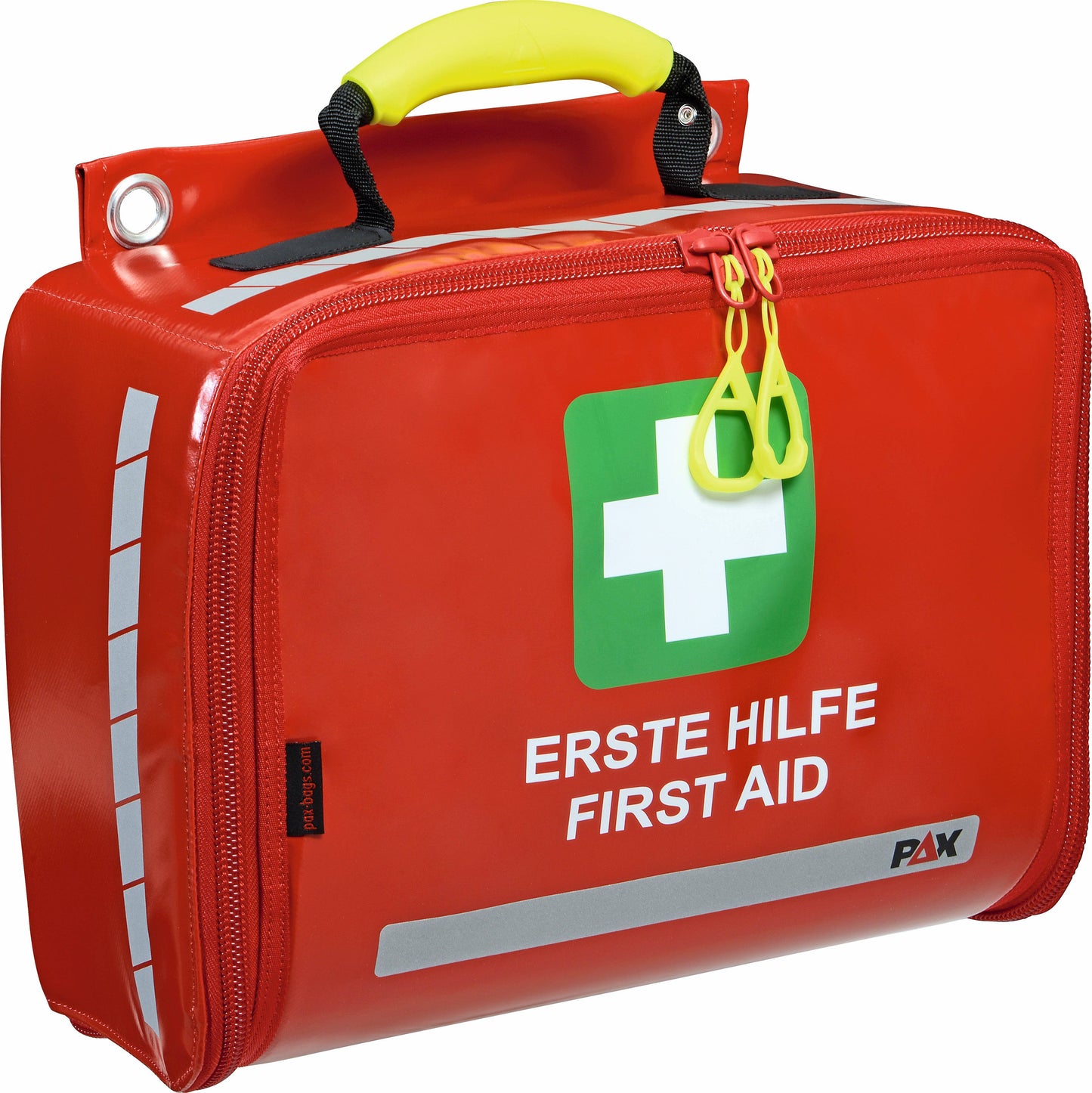 PARAMEDIC Wandtasche – robust & übersichtlich mit Tragegriff und Reißverschluss, ideal für Erste Hilfe nach DIN 13169 im Notfallbereich.