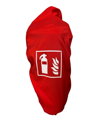 Schutzhaube für Feuerlöscher Rot ISO 7010