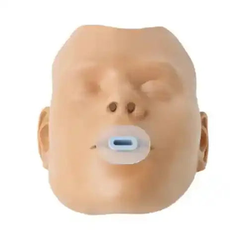 Ambu Man Guedel Gesichtsmasken 5 Stück für Erste Hilfe Ausbildung mit Guedeltubus, passend für Ambu Man CPR Trainingspuppenmodelle.