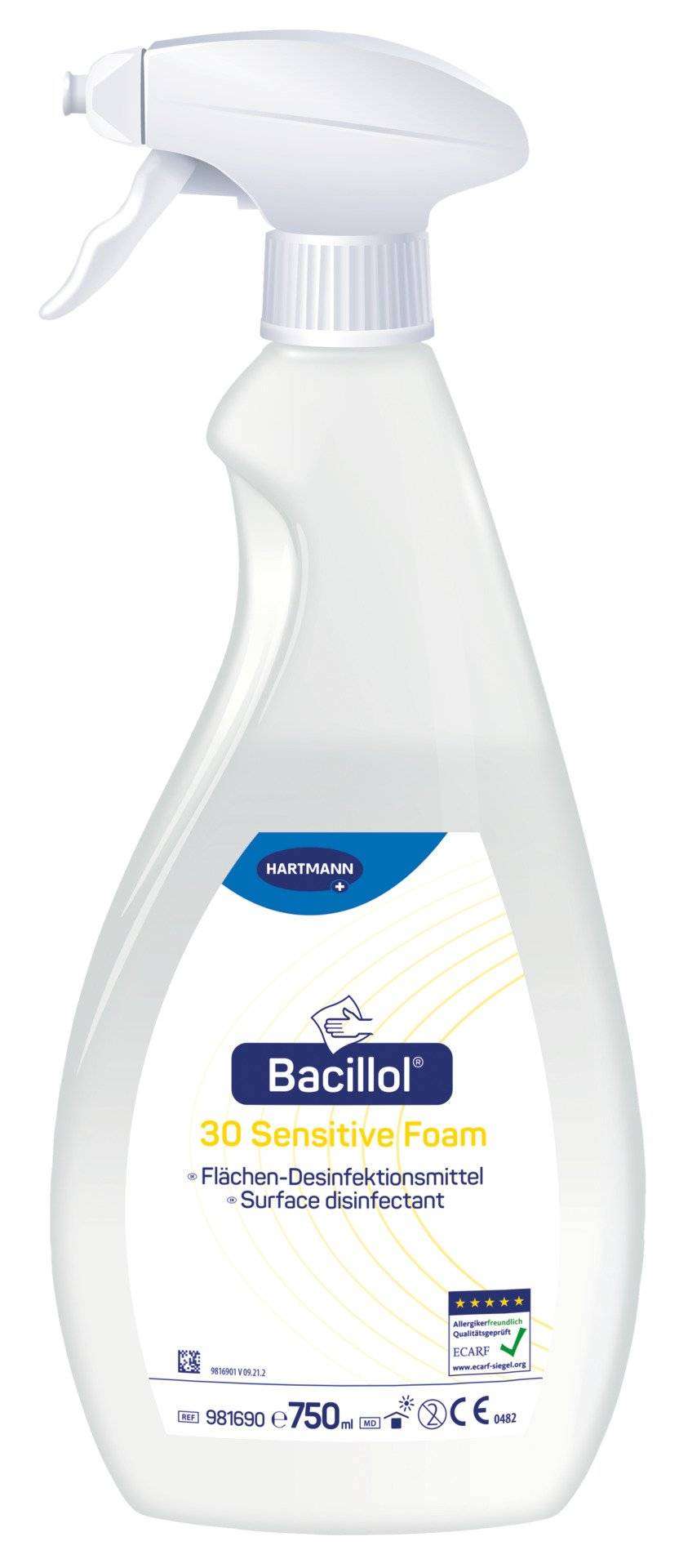 Bacillol® 30 Sensitive Foam Flächendesinfektion - Medasi.shop - PZN - 16401451