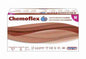 Sänger Chemoflex Latex Handschuhe - Einmalhandschuh | 50 Stück in puderfreier Ausführung, Verpackung mit CE-Zertifizierung für medizinische Nutzung.