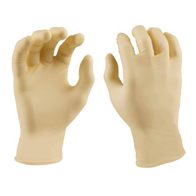 Einmalhandschuhe Latex Plus geraute Oberfläche,gutes Tastgefühl - Medasi.shop - 01145
