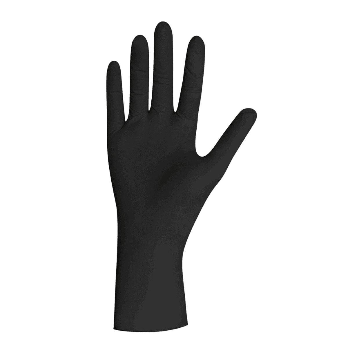 nigloves Uniprotect Black Nitrilhandschuhe schwarz puderfrei Einmalhandschuhe