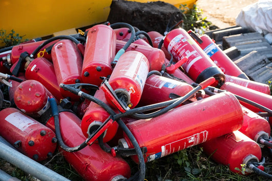 Feuerlöscher Entsorgung CO2 für 2 bis 6 Kg