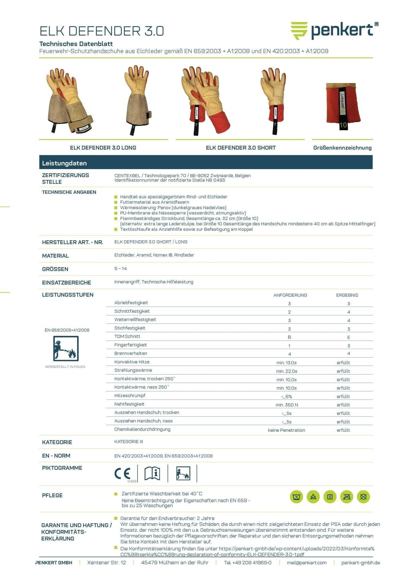 Feuerwehrhandschuh ELK DEFENDER mit Top-Taktilität & Hitzeschutz. Feuerwehrhandschuh jetzt bei Medasi.shop – auch für PSA & Einsatzbedarf!