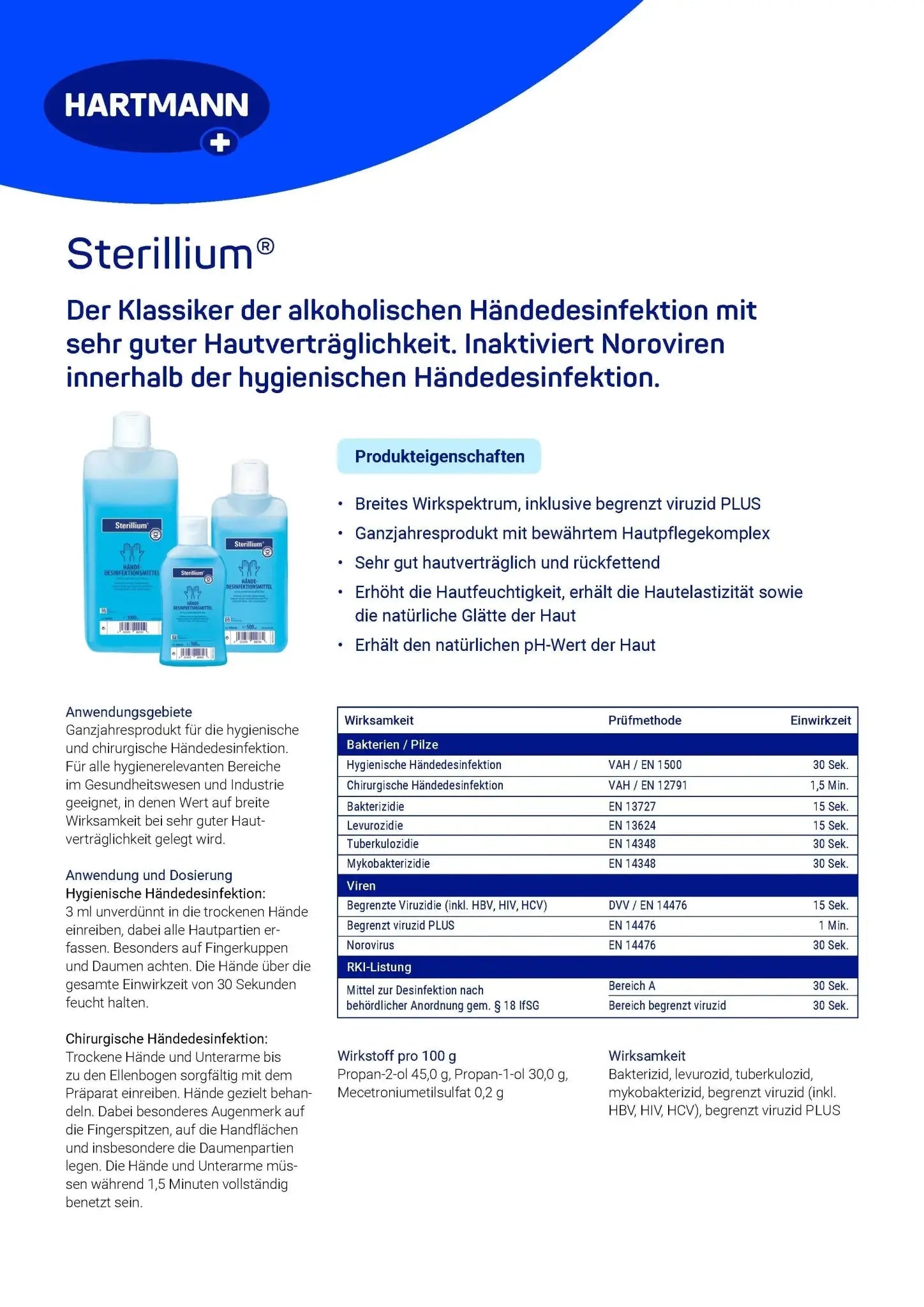 Händedesinfektion Sterillium® - Medasi.shop - 9800073