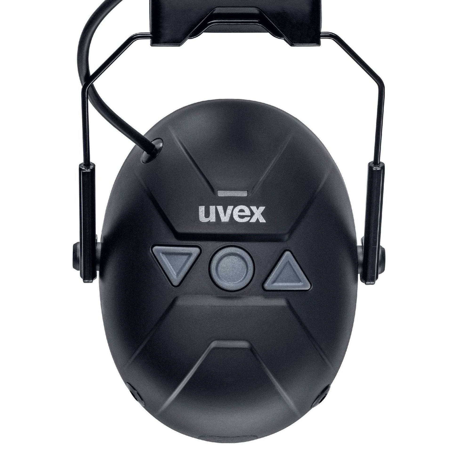Kapselgehörschutz uvex aXess one aktiver Bluetooth SNR 31 dB - Medasi.shop - 2640001