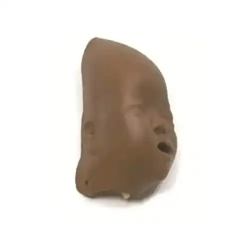 Laerdal Baby Anne & Little Baby Gesichtsmasken dunkel 6 Stück für CPR-Trainingspuppen, kompatibel mit neuen QCPR-Modellen.