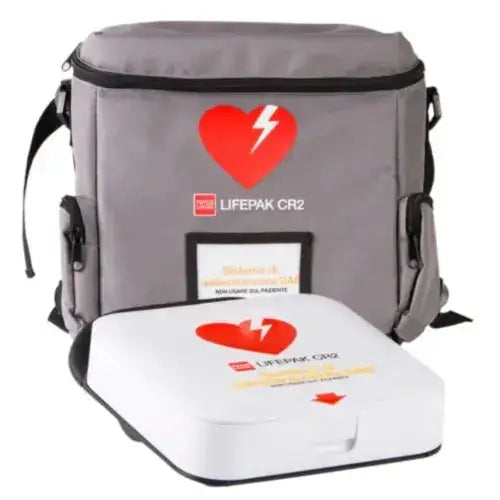 Physio-Control Trainer - AED Training | Zwei Szenarien: Lifepak CR2 Trainer mit Transporttasche für realistische Notfallmedizin-Schulungen.