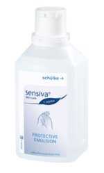 Sensiva Protective Lotion O/W Diese hochwertige, dermatologisch geprüfte Hautschutzlotion bietet effektiven Schutz bei Feuchtarbeiten und häufigem Händewaschen. 