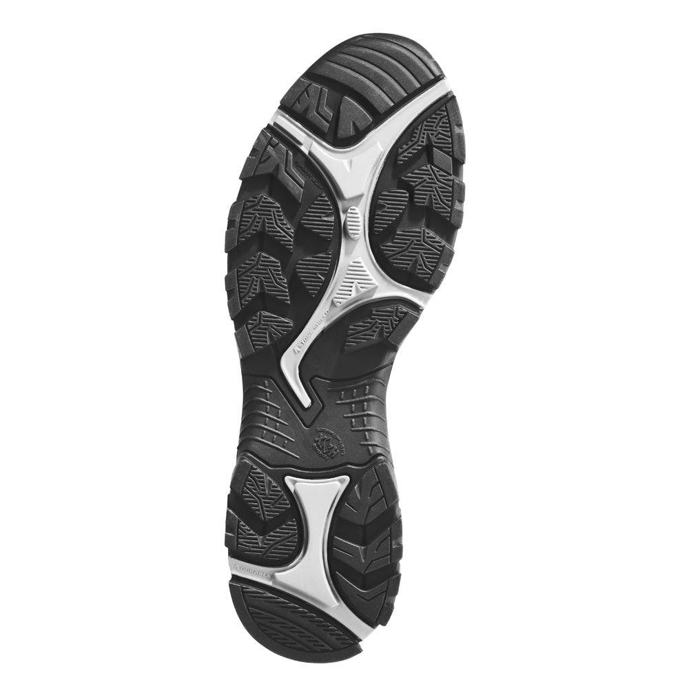 Profilsohle der Nevada 2.0 mid Sicherheitsschuhe mit rutschfestem, ergonomischem Design für sicheren Halt auf verschiedenen Untergründen.